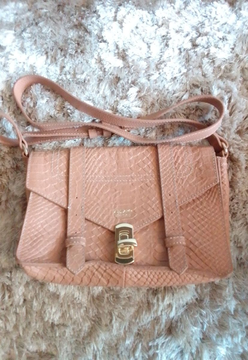 Bolsa Arezzo Couro Vero Cuio Original Pequena | Clutch Feminina Arezzo ...