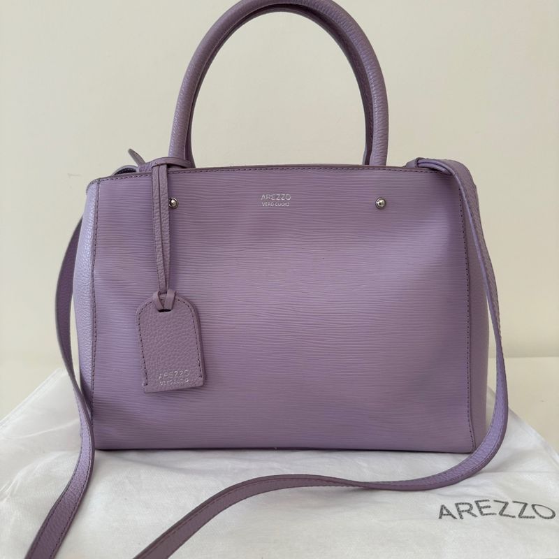 Bolsa Arezzo de Couro Lil s Produto Feminino Arezzo Usado