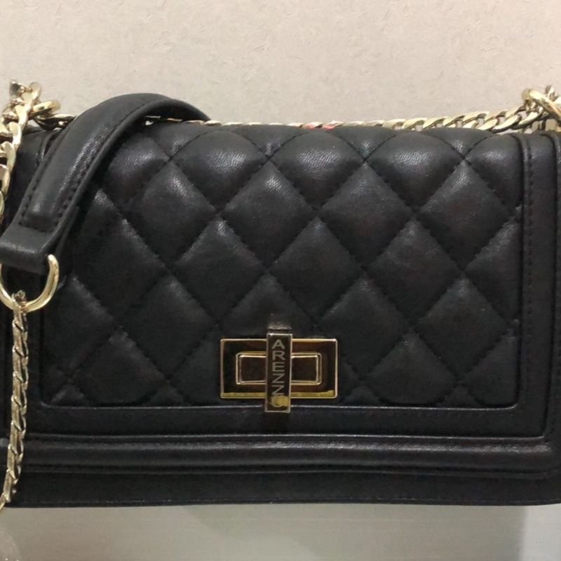 Bolsa Arezzo Modelo Chanel Bolsa de Ombro Feminina Arezzo Usado 27891033 enjoei