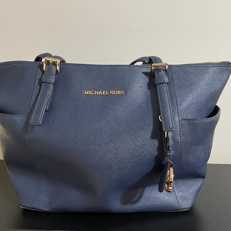 Bolsa michael kors discount azul