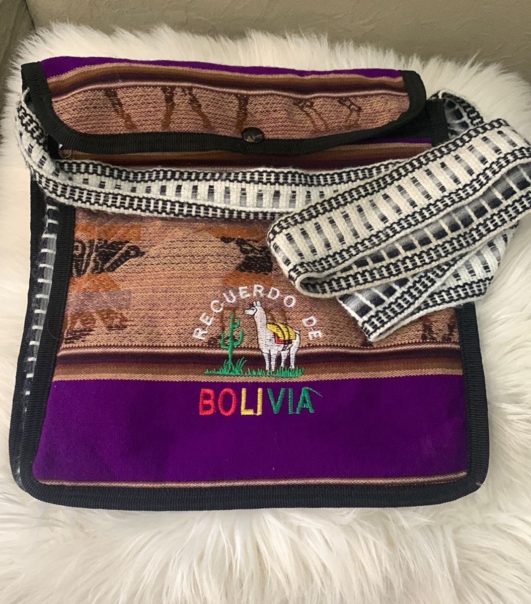 Bolsa Boliviana Artesanal Bolsa de Ombro Feminina Usado 77895099 enjoei