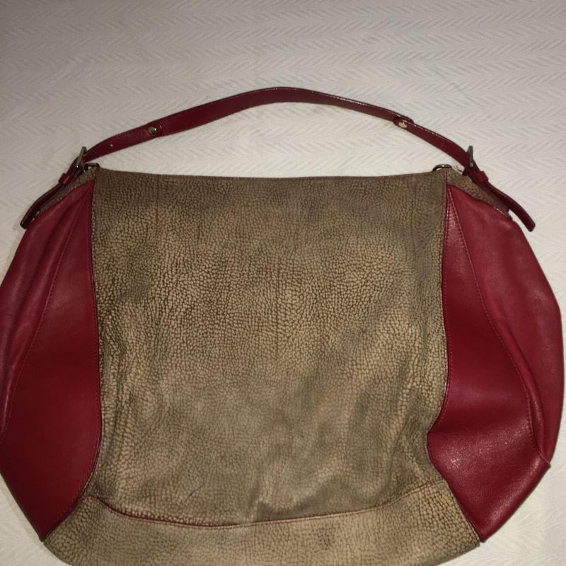 Bolsa Borbonese S.P.A. Bolsa de Ombro Feminina Borbonese Spa