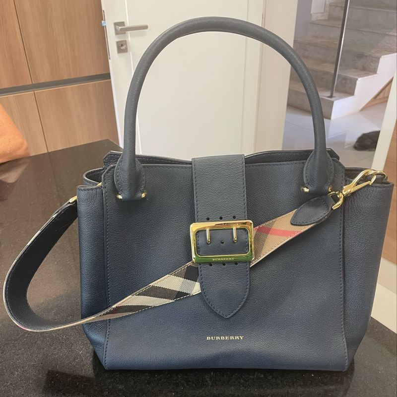 Bolsa burberry clearance azul