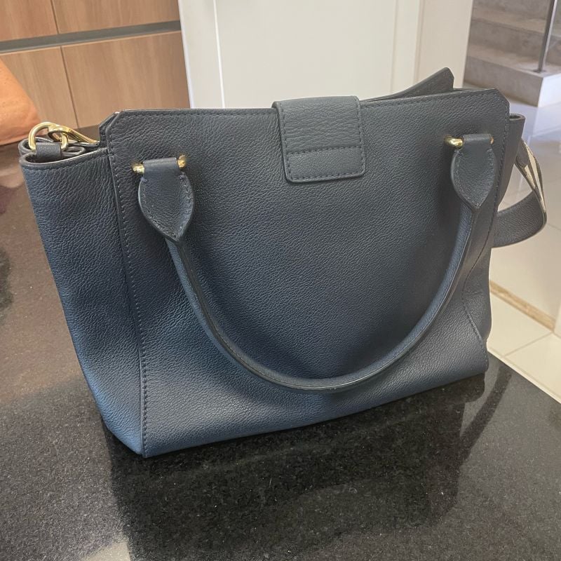 Bolsa burberry azul clearance marinho