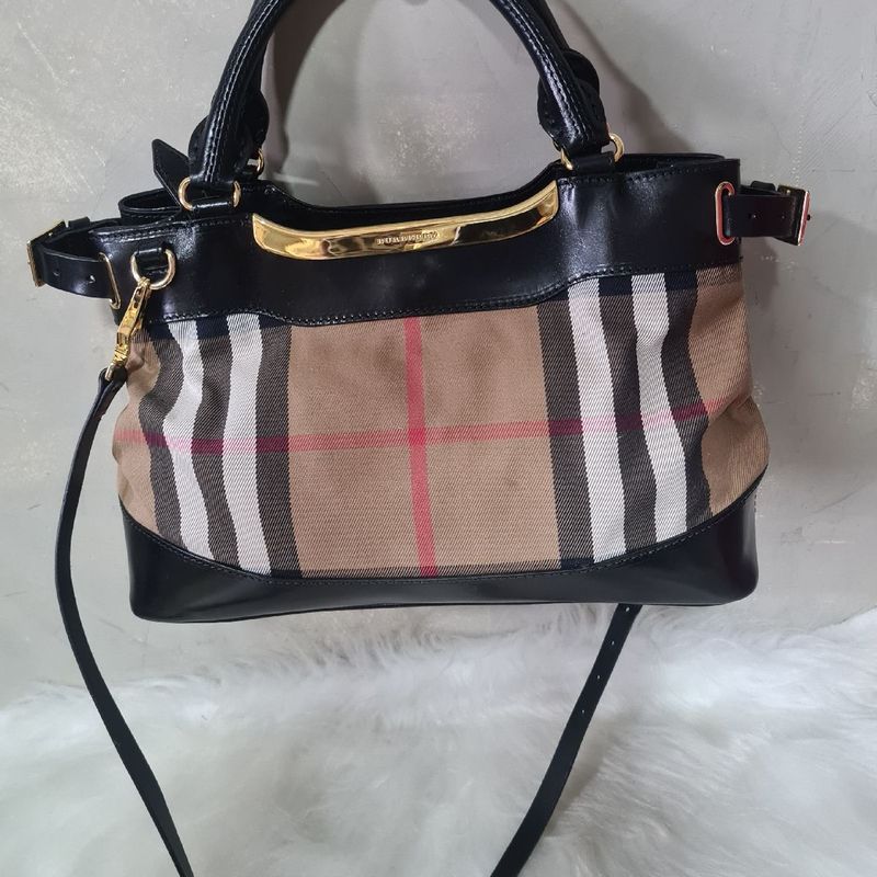 Bolsa burberry 2025 xadrez pequena