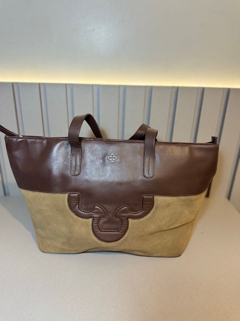 bolsa capodarte couro legítimo - ombro capodarte