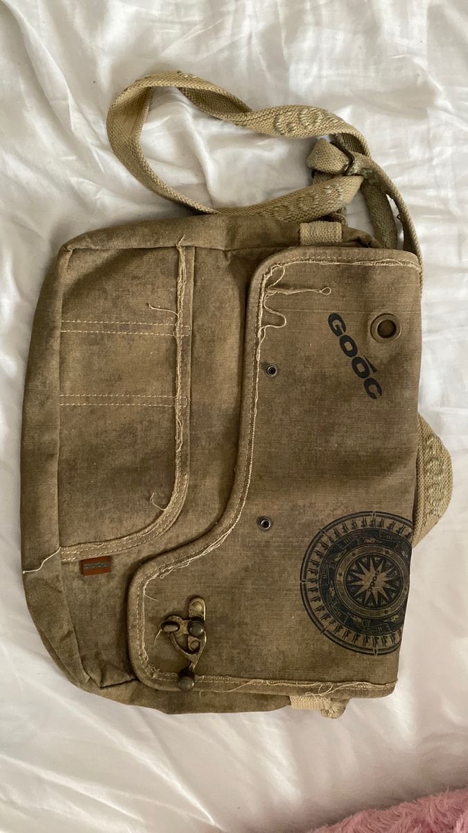 Bolsa Carteiro Goóc Original | Mochila Feminina Goóc Nunca Usado ...