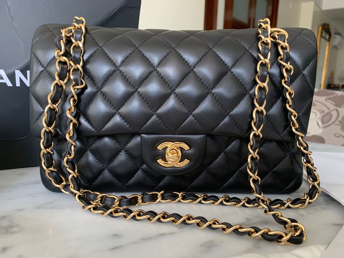 Bolsa Chanel Classic Flap Original 50off Oportunidade Bolsa de Ombro