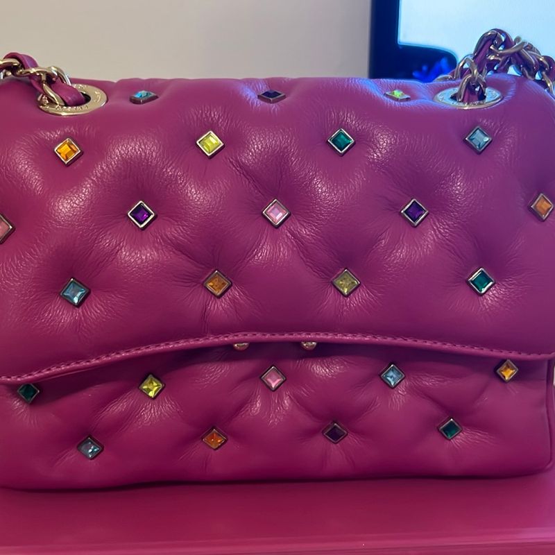 Bolsa Cl ssica Mizz Arezzo Bolsa de Ombro Feminina Arezzo Nunca Usado 96108229 enjoei