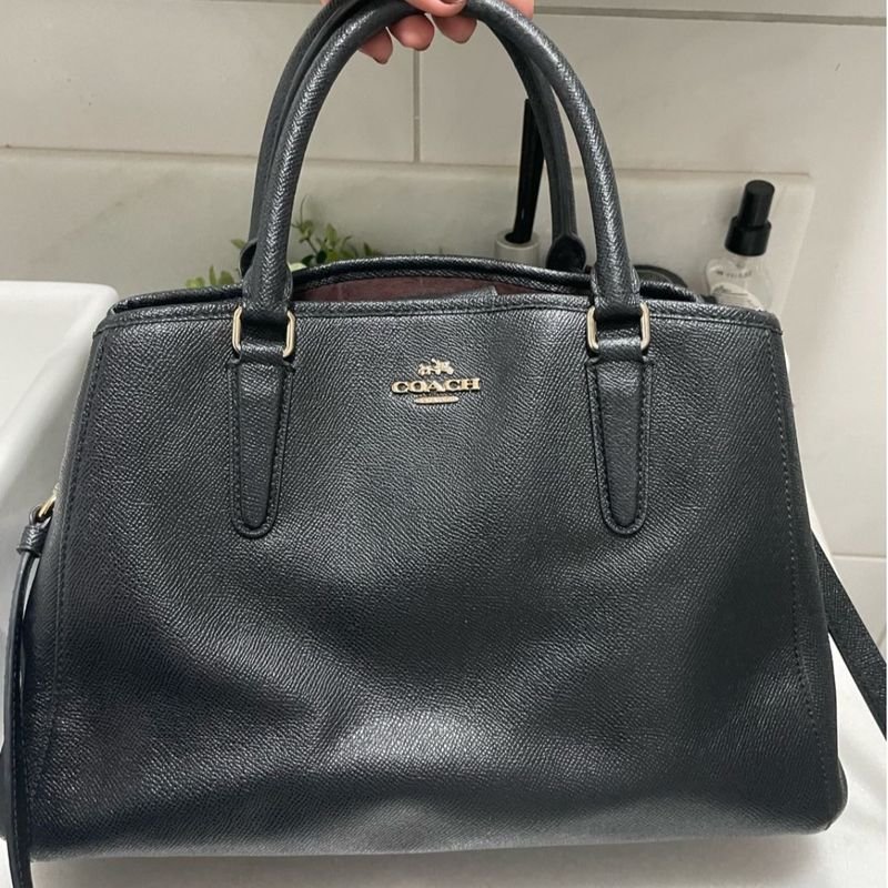 Bolsa Coach Original Sierra Satchel Preta Feminina