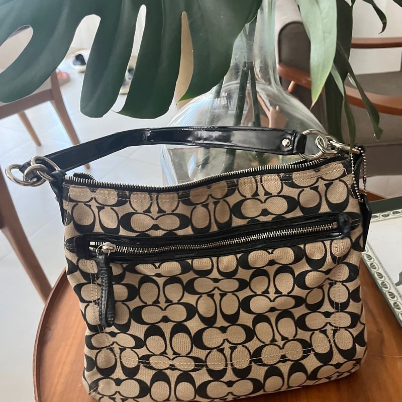 Bolsa Coach Poppy Signature Nunca Usada Bolsa de Ombro Feminina