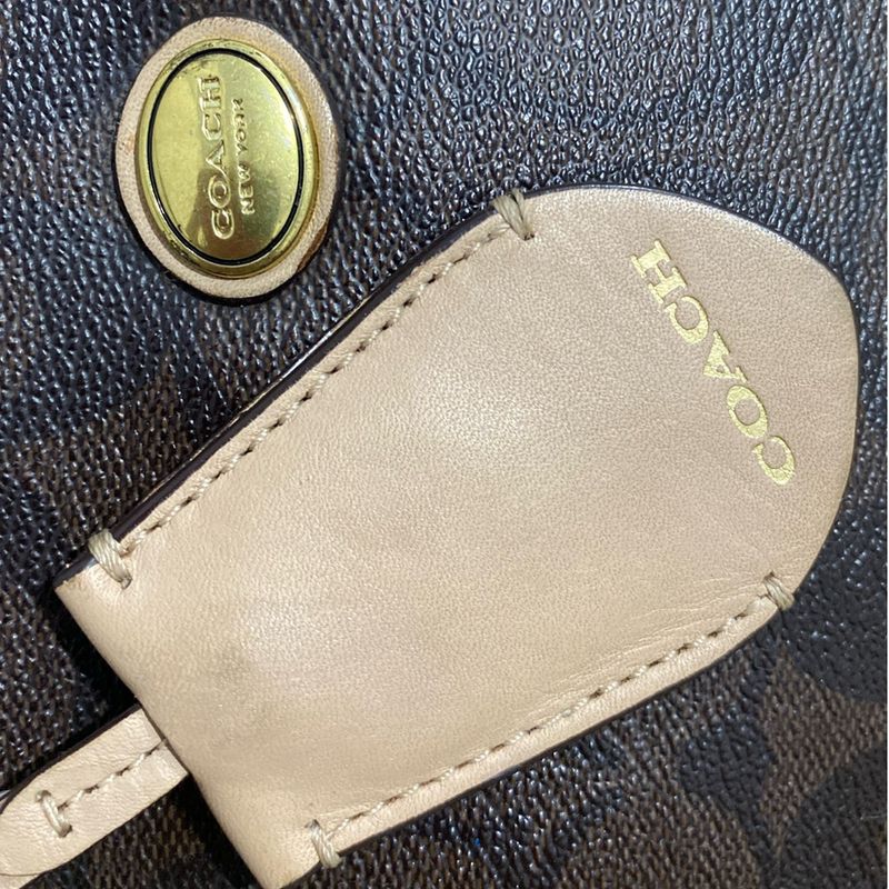 Bolsa Coach Tote Monograma Original Coach Usado 72797620 enjoei