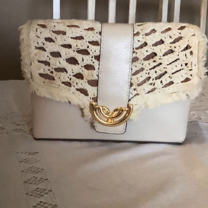 Bolsa com Croch Bolsa de Ombro Feminina Arezzo Usado 87951181