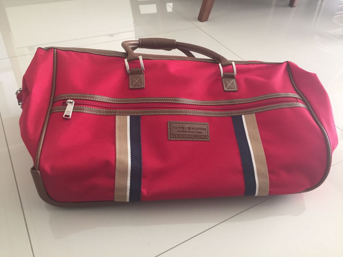 bolsa de viagem tommy hilfiger original