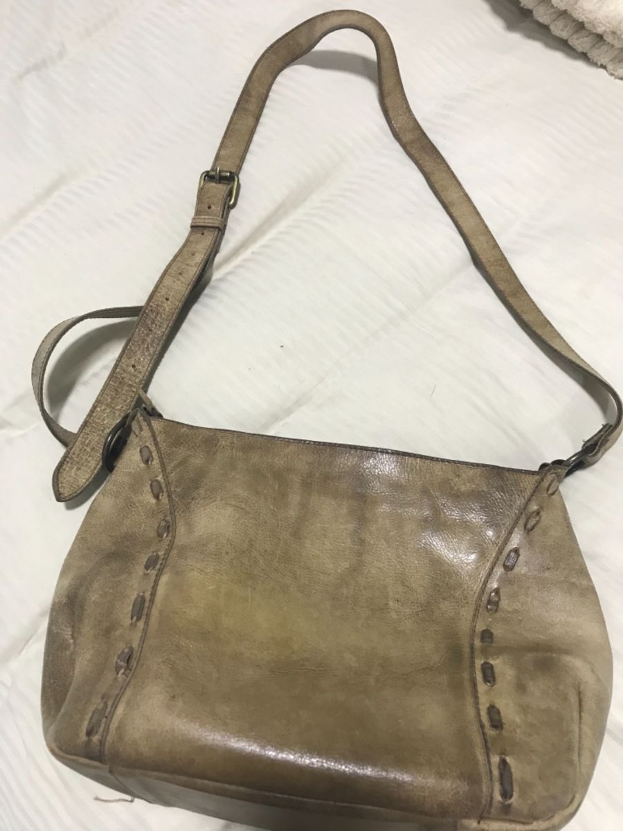 Bolsa Couro Estilo Boho Bolsa De Ombro Feminina Nunca Usado