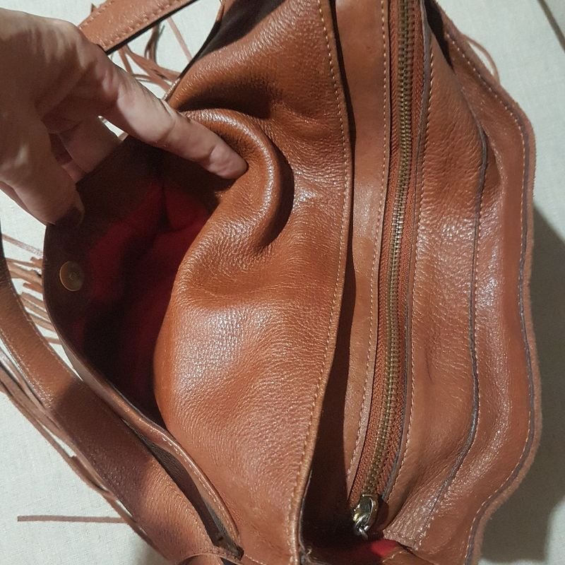 Bolsa Couro Leg timo Arezzo Bolsa de Ombro Feminina Arezzo Usado