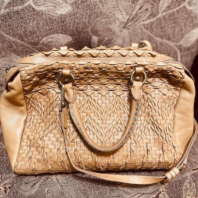 Bolsa Couro Tresse Arezzo Bolsa de Ombro Feminina Arezzo Usado 96629408 enjoei