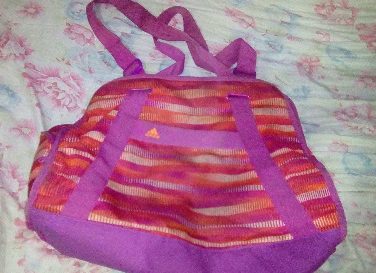 bolsa adidas feminina rosa