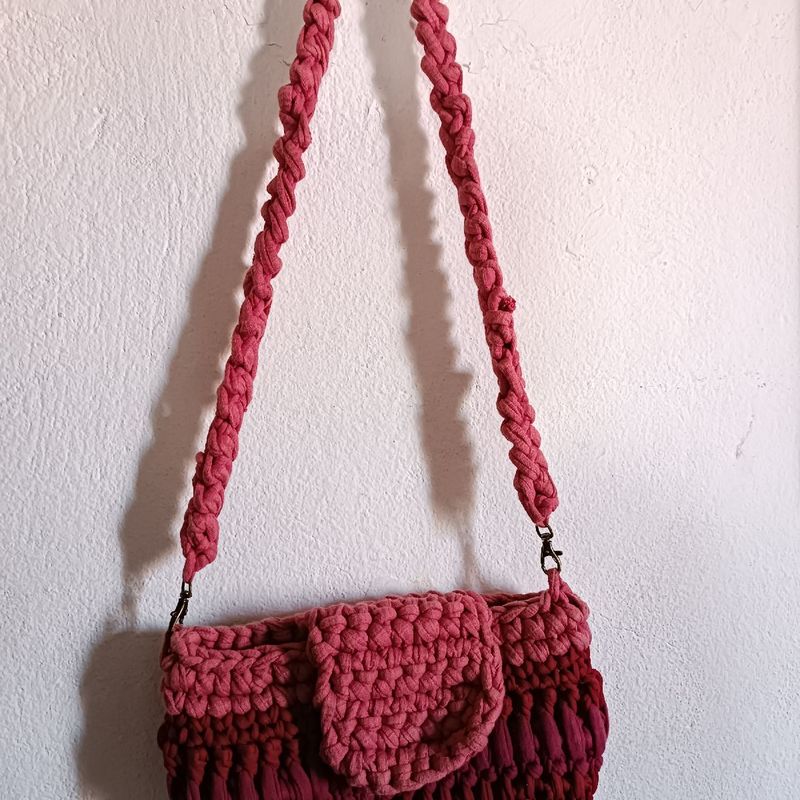 Bolsa De Crochê Helen Mareth De Crochê