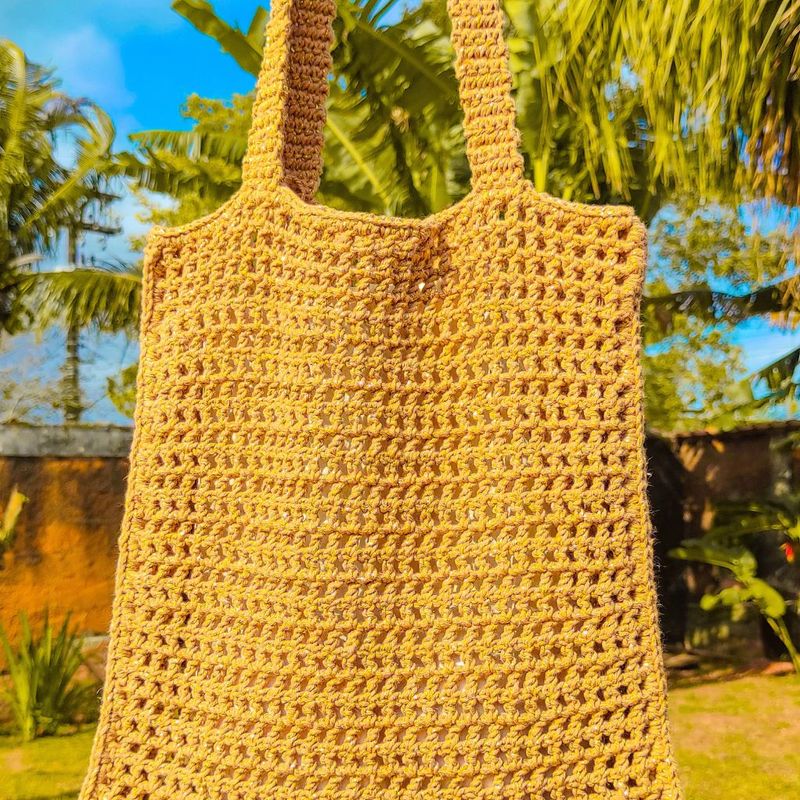 Bolsa de Crochê Tipo Prada Clutch Feminina Flora Of Sea Nunca Usado  93878602 enjoei