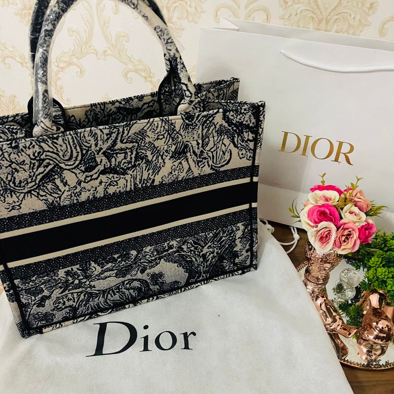 Bolsa Dior Tote Maravilhosa Bolsa de m o Feminina Dior Usado