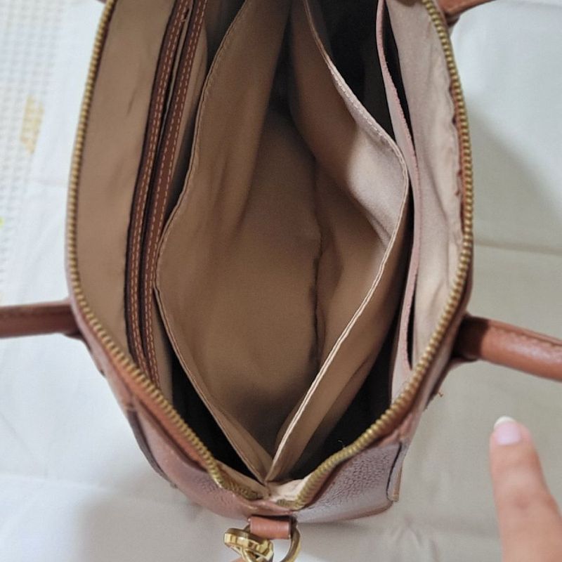 Bolsa Feminina Usaflex de Couro Leg timo Bolsa de m o Feminina