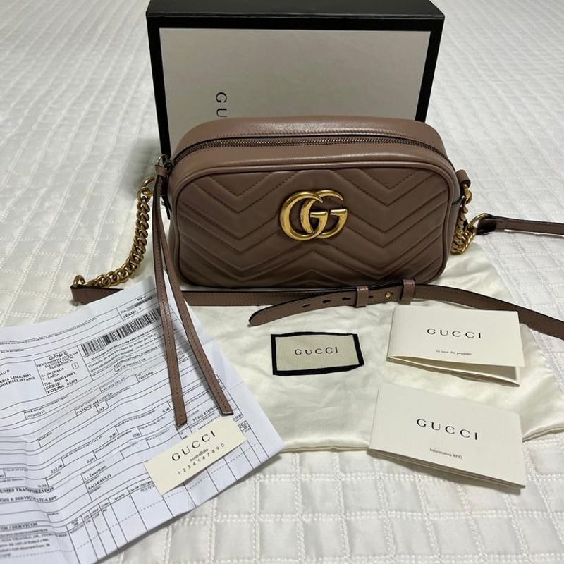 Bolsa Gucci Interlocking Preta, Original | Bolsa de Ombro Feminina Gucci  Usado 89903759 | enjoei