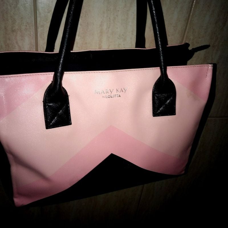 Bolsa rosa discount de mary kay