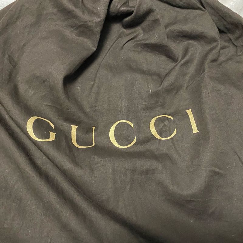 Bolsa Gucci Bamboo Bege c/ Detalhes Dourados – Peguei Bode