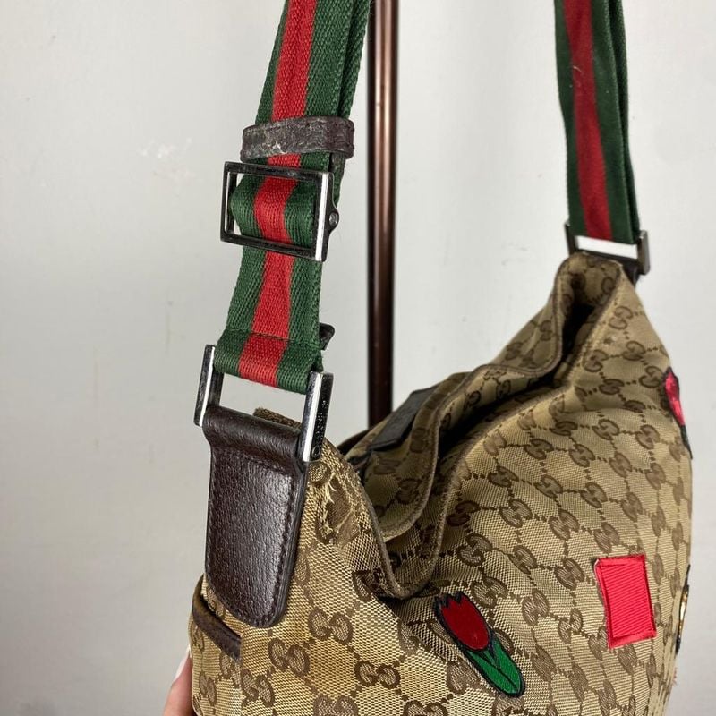 Bolsa Gucci 1955 Horsebit Tiracolo Italiana