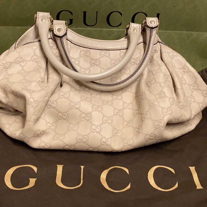 Bolsa Gucci Grande Dourada Original, Bolsa de mão Feminina Gucci Usado  90687225