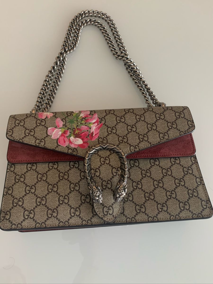 Bolsa Gucci  Dionysus  Blooms Flower Original  Bolsa de m o 