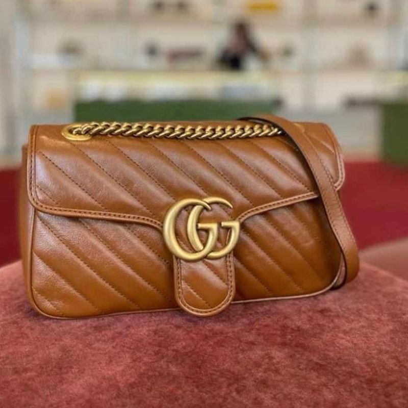 Bolsa Gucci Gg Marmont Original, Bolsa de Ombro Feminina Gucci Usado  89353462