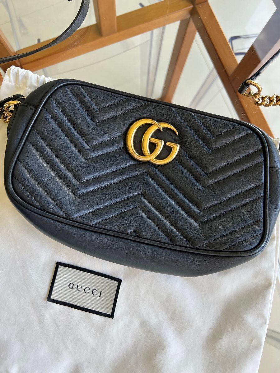 Bolsa Gucci Gg Marmont Original, Bolsa de Ombro Feminina Gucci Usado  89353462