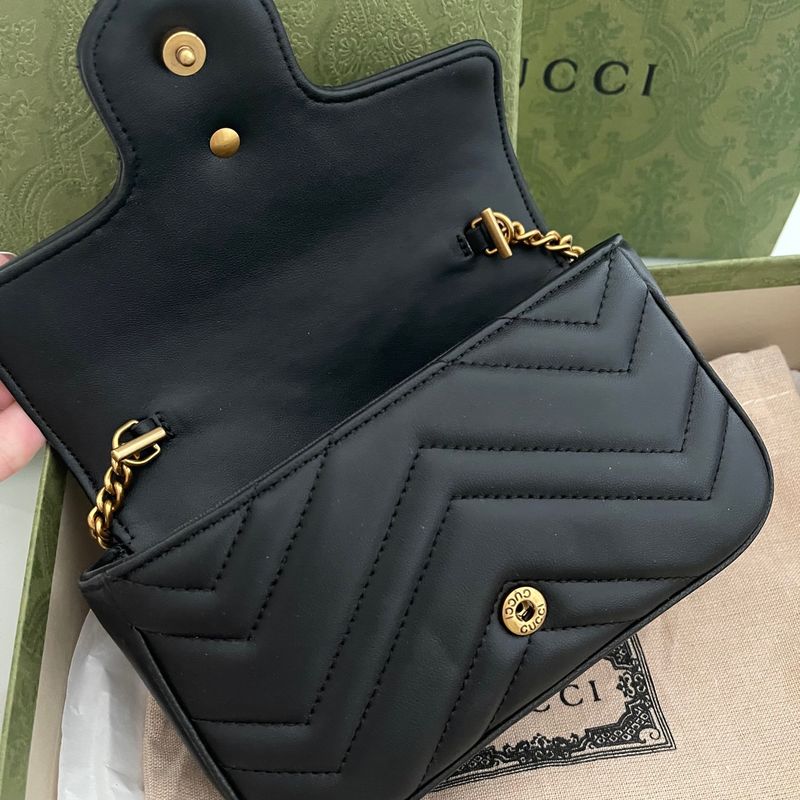 Bolsa Gucci Marmont Canvas - Small, Bolsa de Ombro Feminina Gucci Usado  84222905
