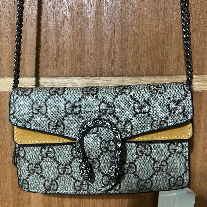 Bolsa Gucci Nunca Usada Bolsa de Ombro Feminina Gucci Nunca