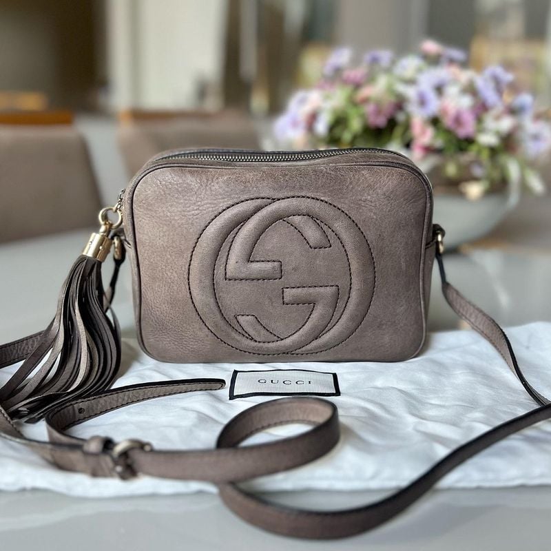 BOLSA GUCCI SOHO DISCO NUDE