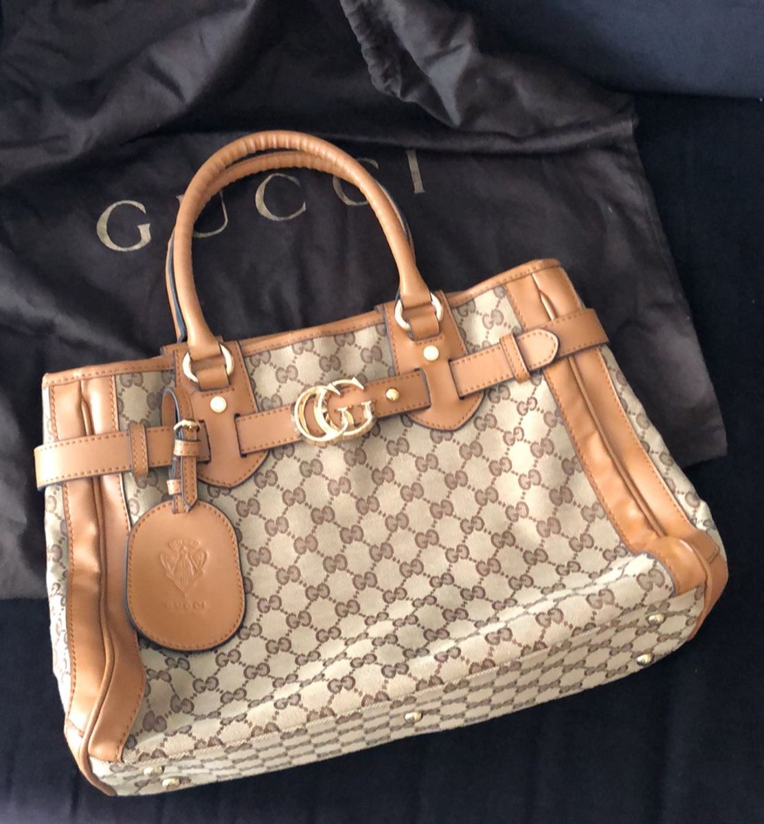 Bolsa Gucci Original com Dust Bag Bolsa de Ombro Bolsa Gucci Original com Dust Bag Bolsa de Ombro