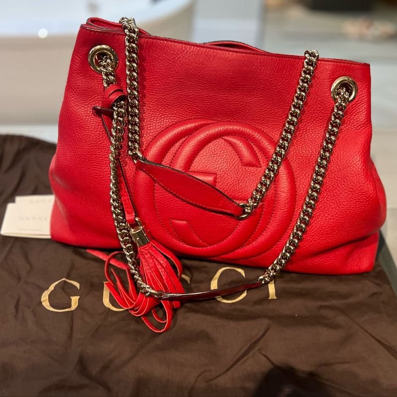 Bolsa Gucci Marmont Original Nova | Bolsa de Ombro Feminina Gucci Nunca  Usado 84090420 | enjoei