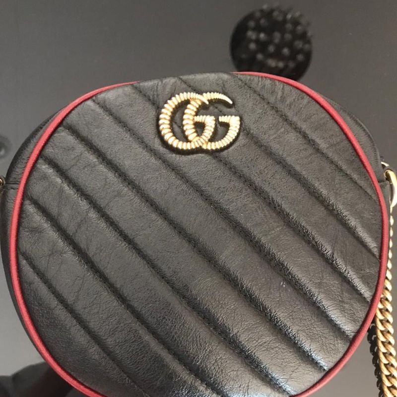 Bolsa Gucci Marmont Canvas - Small, Bolsa de Ombro Feminina Gucci Usado  84222905