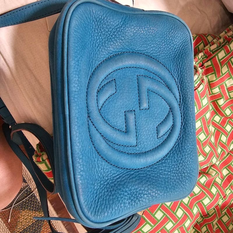 Bolsa Gucci Original Soho Preta Feminina