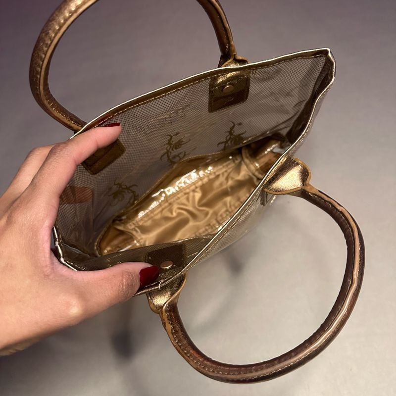 Bolsa guess transparente hotsell