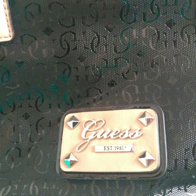 Bolsa Guess Est 1981 Bolsa de Ombro Feminina Guess Nunca Usado 28271864 enjoei