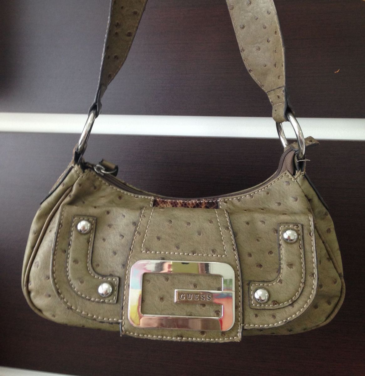 Bolsa Guess Original Couro Bolsa de Ombro Feminina Guess