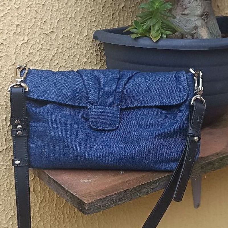 Bolsa Jeans Bolsa de Ombro Feminina Arezzo Usado 90663432 enjoei