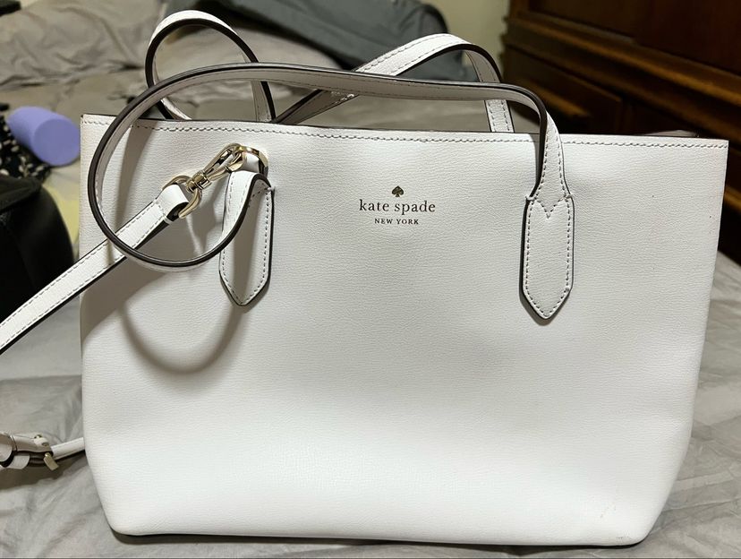 Bolsa Kate Spade Branca Media | Bolsa de Ombro Feminina Kate Spade Usado  78203337 | enjoei