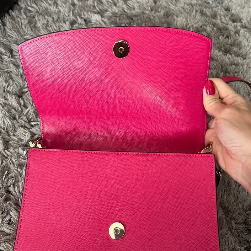 Bolsa rosa kate discount spade