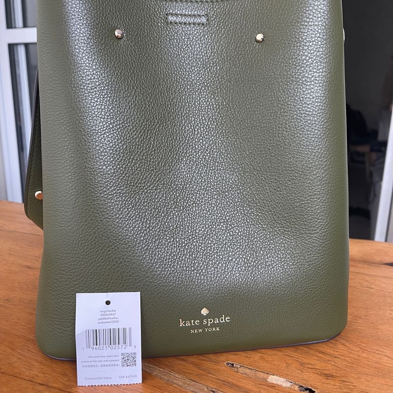 Bolsa Kate Spade Verde Militar Bolsa de Ombro Feminina Kate