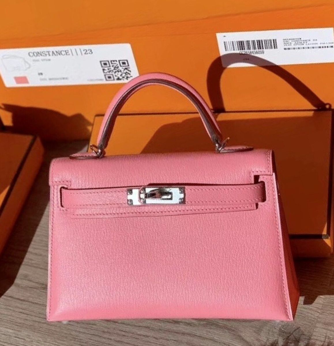 Bolsa mini kelly discount hermes