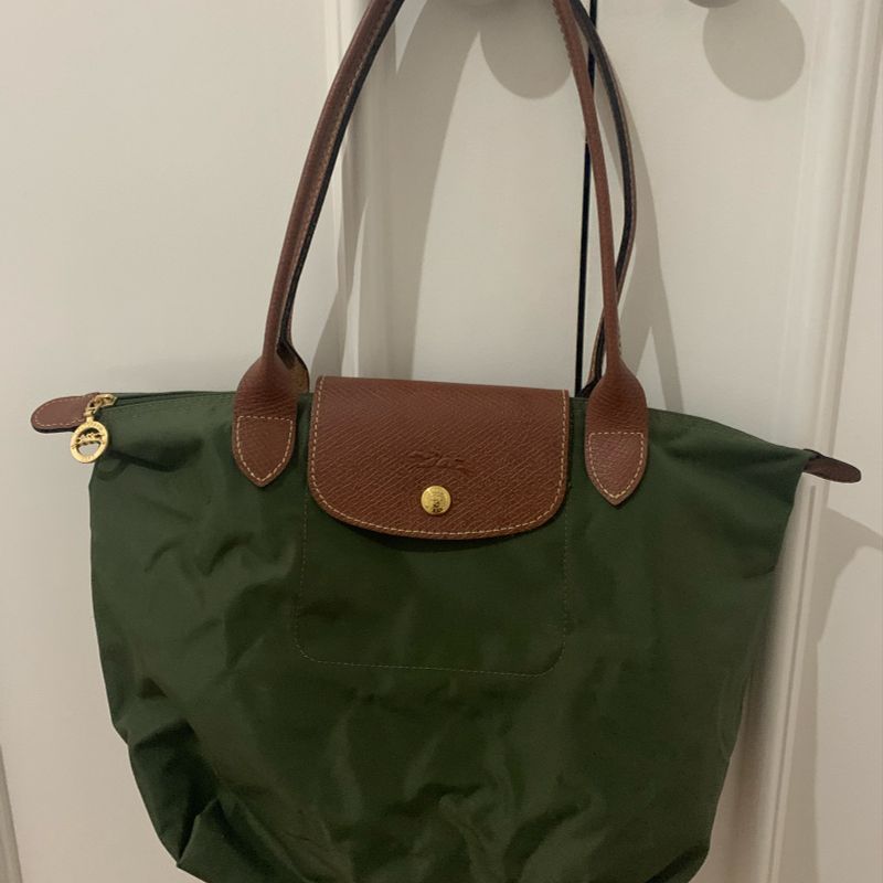 Longchamp best sale verde militar